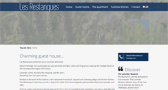 Desktop Screenshot of lesrestanques.com